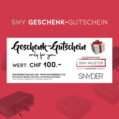 SNY GESCHENK-GUTSCHEIN